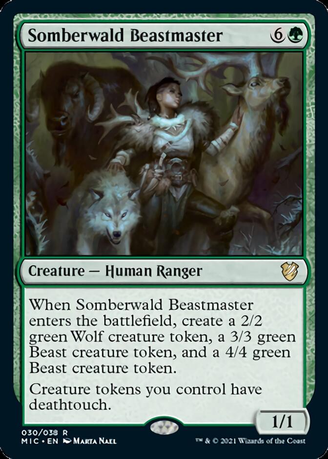 Somberwald Beastmaster [Innistrad: Midnight Hunt Commander] | GrognardGamesBatavia