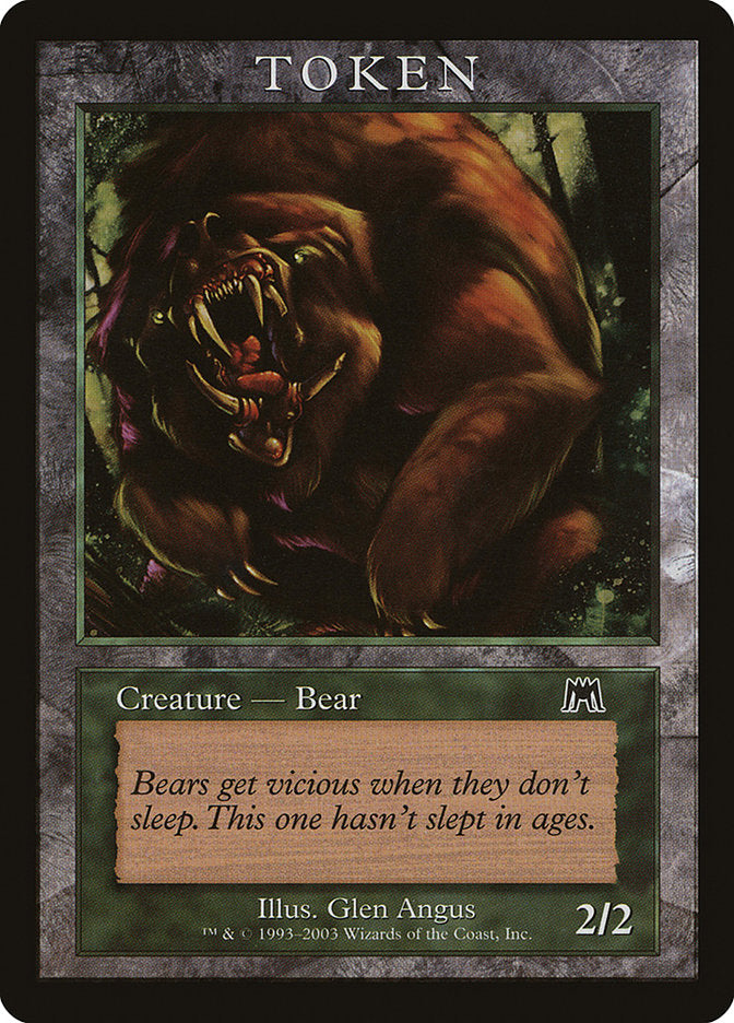 Bear Token [Magic Player Rewards 2003] | GrognardGamesBatavia