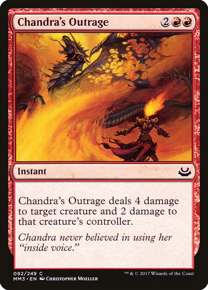 Chandra's Outrage [Modern Masters 2017] | GrognardGamesBatavia