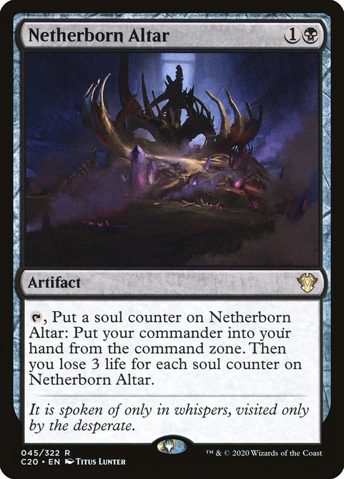 Netherborn Altar [Commander 2020] | GrognardGamesBatavia