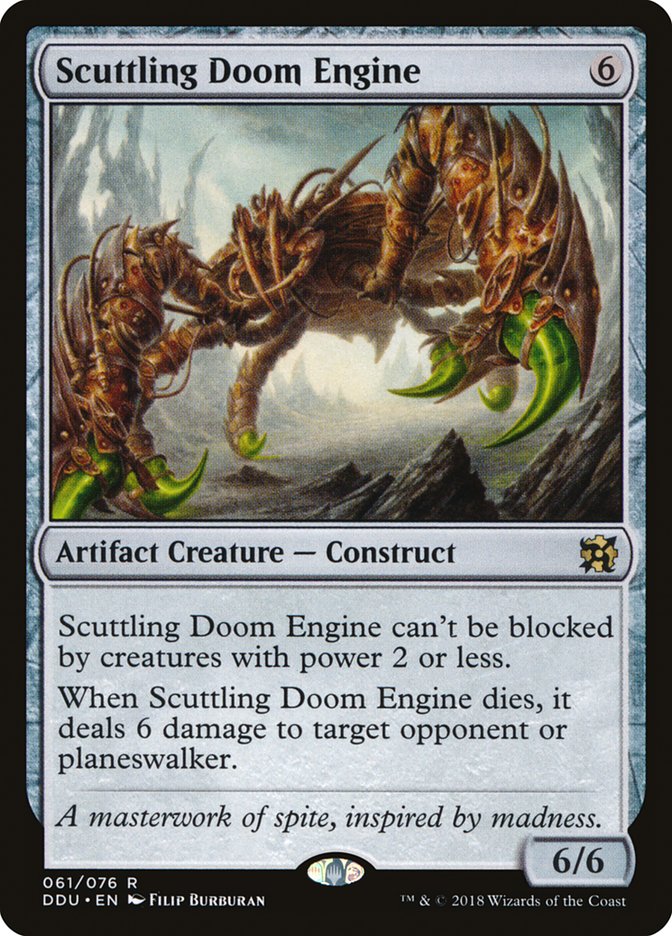 Scuttling Doom Engine [Duel Decks: Elves vs. Inventors] | GrognardGamesBatavia