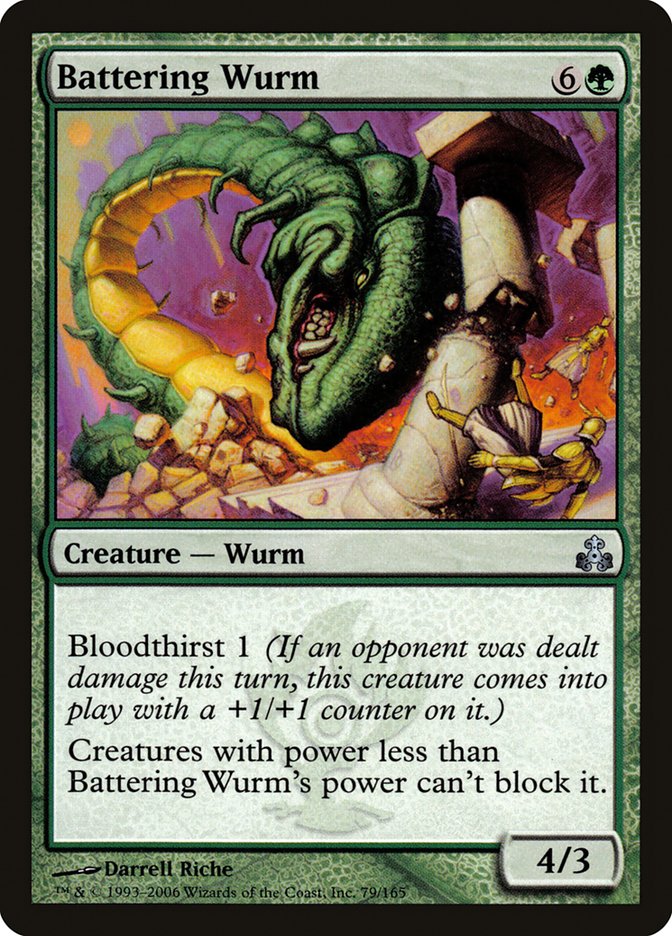 Battering Wurm [Guildpact] | GrognardGamesBatavia