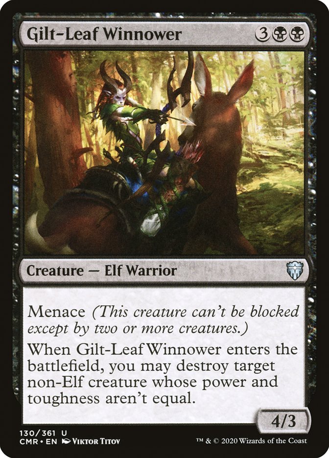 Gilt-Leaf Winnower [Commander Legends] | GrognardGamesBatavia