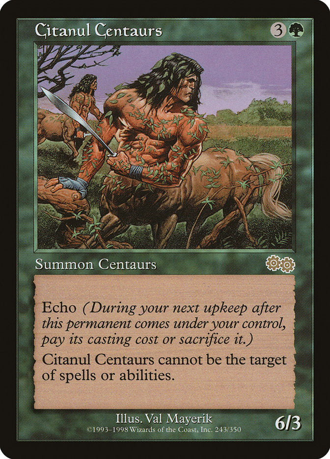 Citanul Centaurs [Urza's Saga] | GrognardGamesBatavia