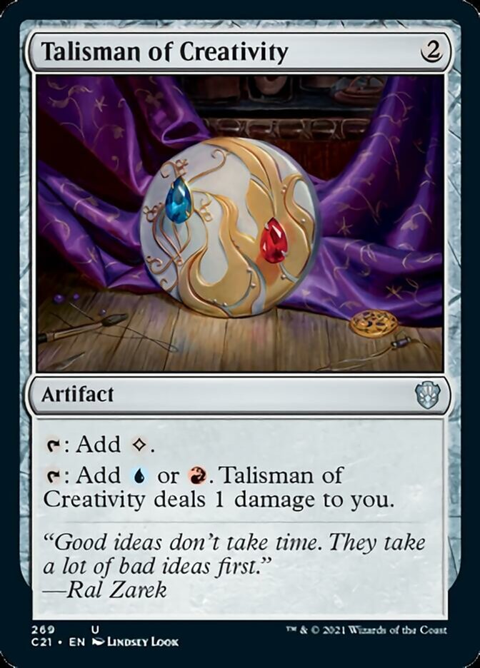 Talisman of Creativity [Commander 2021] | GrognardGamesBatavia