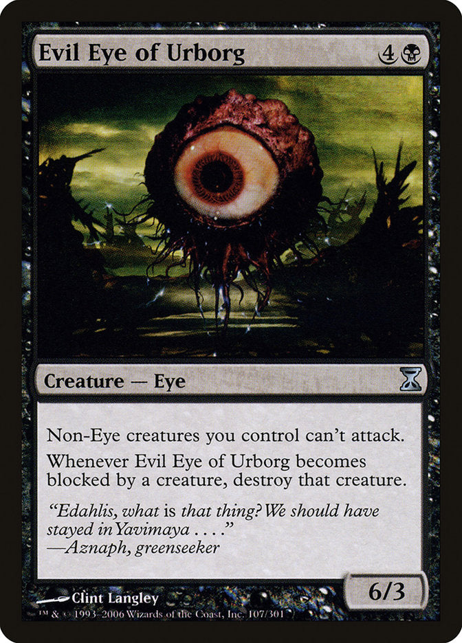 Evil Eye of Urborg [Time Spiral] | GrognardGamesBatavia