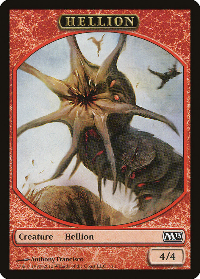 Hellion Token [Magic 2013 Tokens] | GrognardGamesBatavia