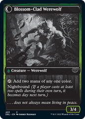 Weaver of Blossoms // Blossom-Clad Werewolf [Innistrad: Double Feature] | GrognardGamesBatavia