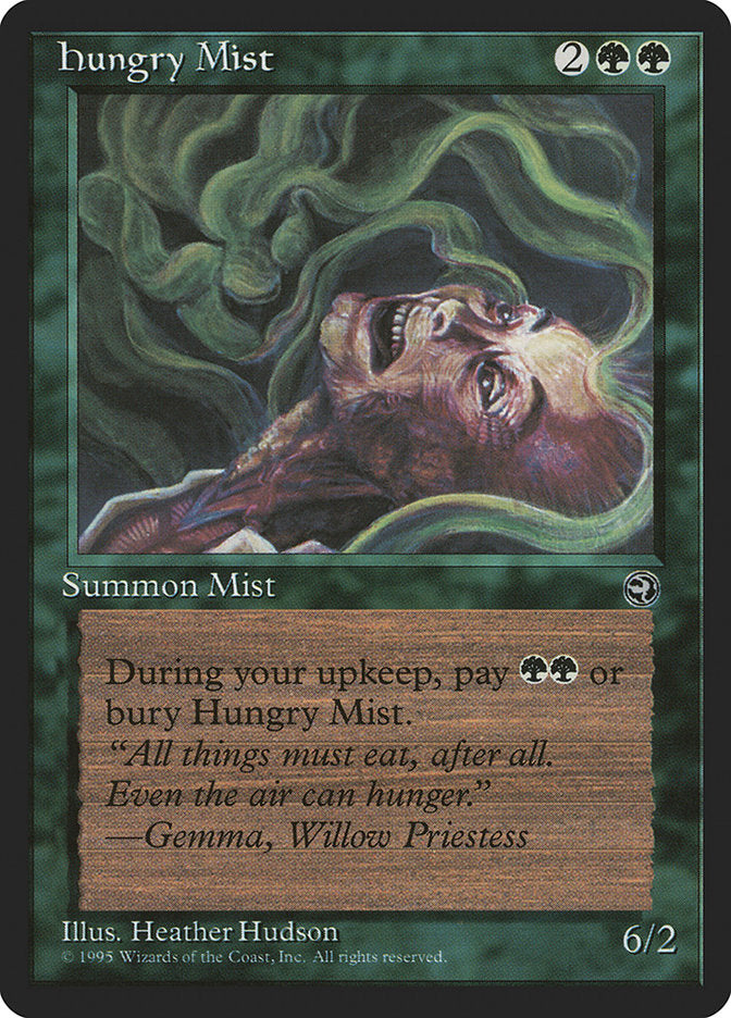 Hungry Mist (Gemma Flavor Text) [Homelands] | GrognardGamesBatavia