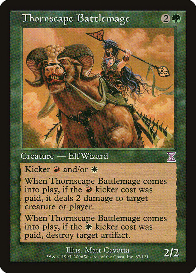 Thornscape Battlemage [Time Spiral Timeshifted] | GrognardGamesBatavia