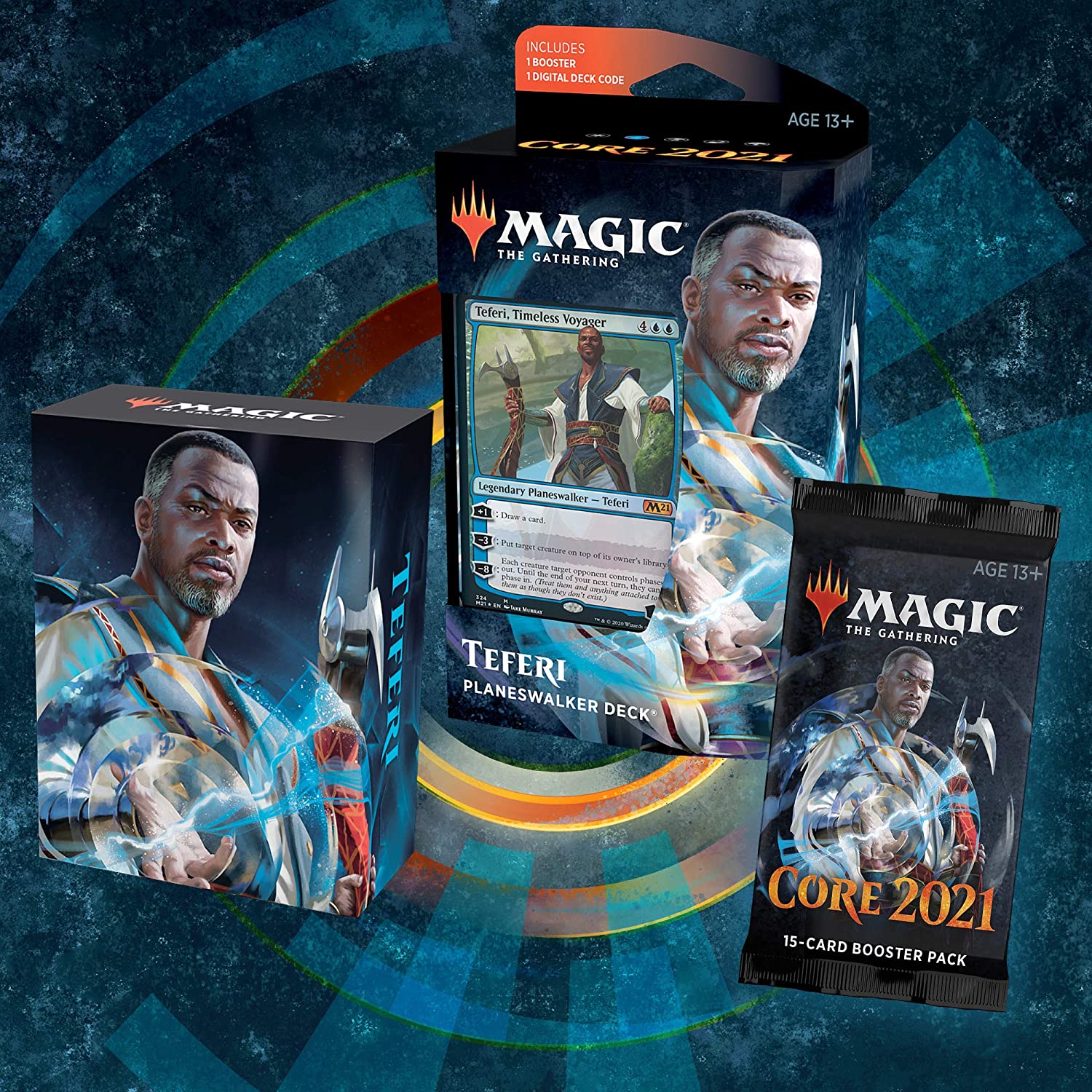 Core Set 2021 - Planeswalker Deck (Teferi) | GrognardGamesBatavia