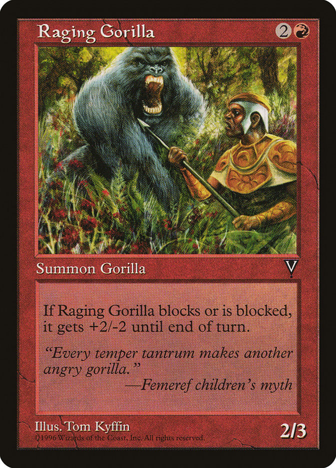 Raging Gorilla [Visions] | GrognardGamesBatavia