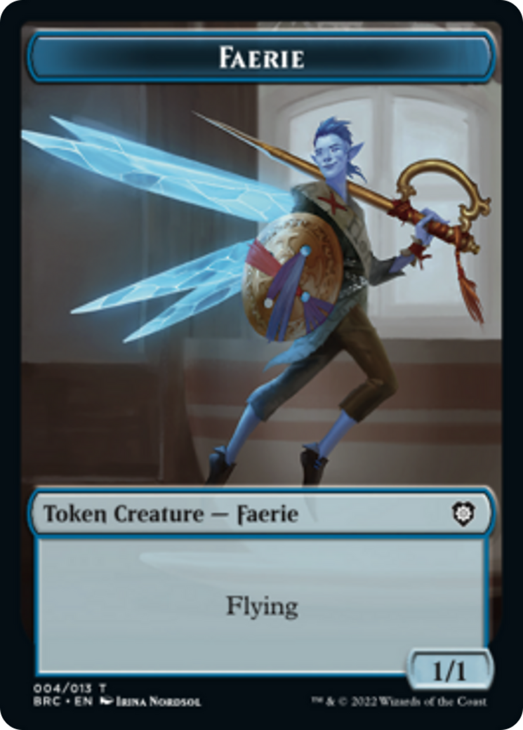 Faerie // Powerstone Double-Sided Token [The Brothers' War Commander Tokens] | GrognardGamesBatavia