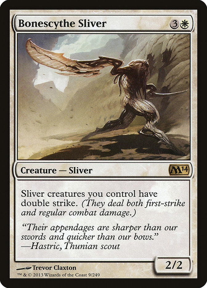 Bonescythe Sliver [Magic 2014] | GrognardGamesBatavia