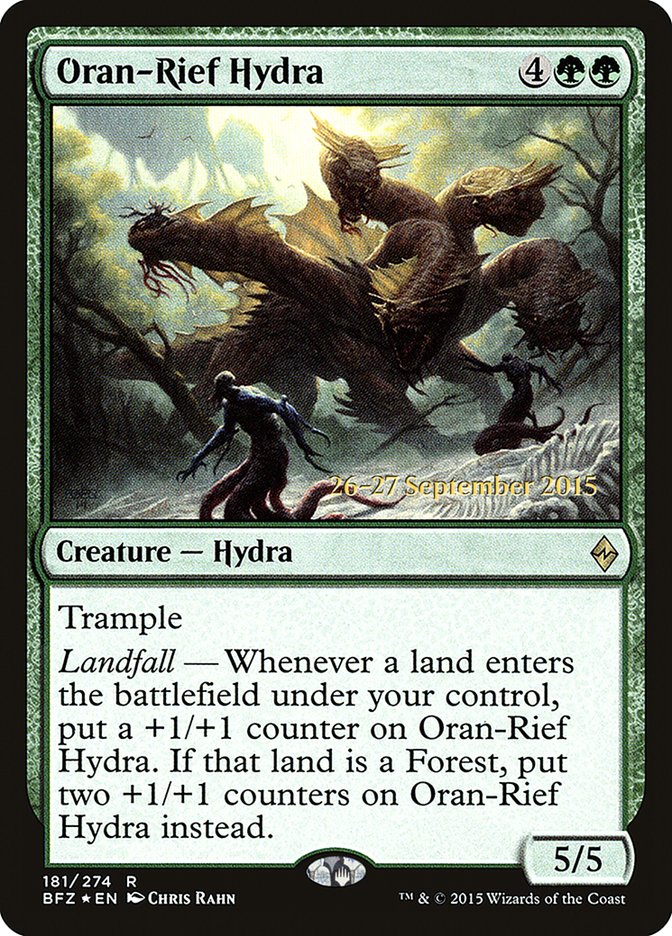 Oran-Rief Hydra [Battle for Zendikar Prerelease Promos] | GrognardGamesBatavia