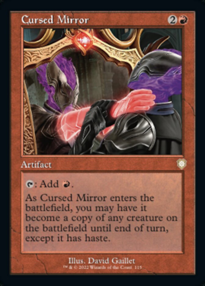 Cursed Mirror (Retro) [The Brothers' War Commander] | GrognardGamesBatavia