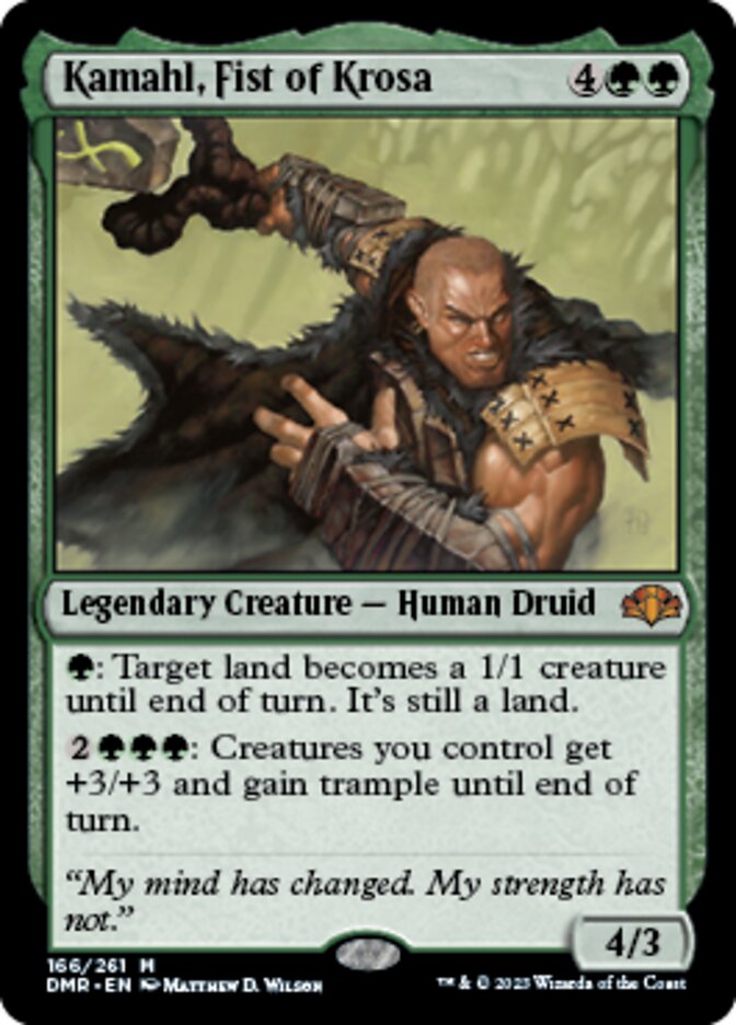 Kamahl, Fist of Krosa [Dominaria Remastered] | GrognardGamesBatavia