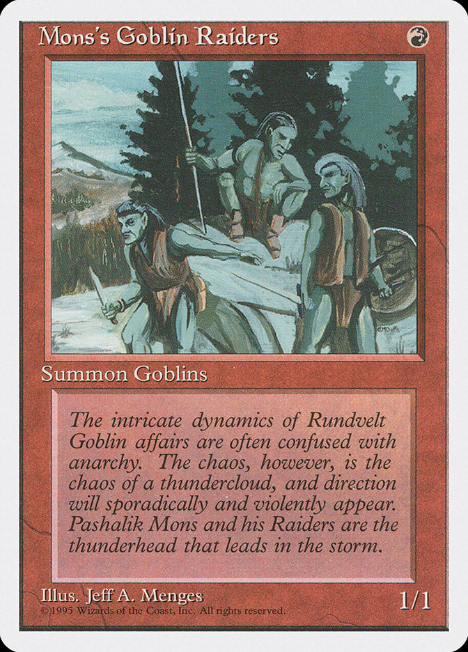 Mons's Goblin Raiders [Fourth Edition] | GrognardGamesBatavia