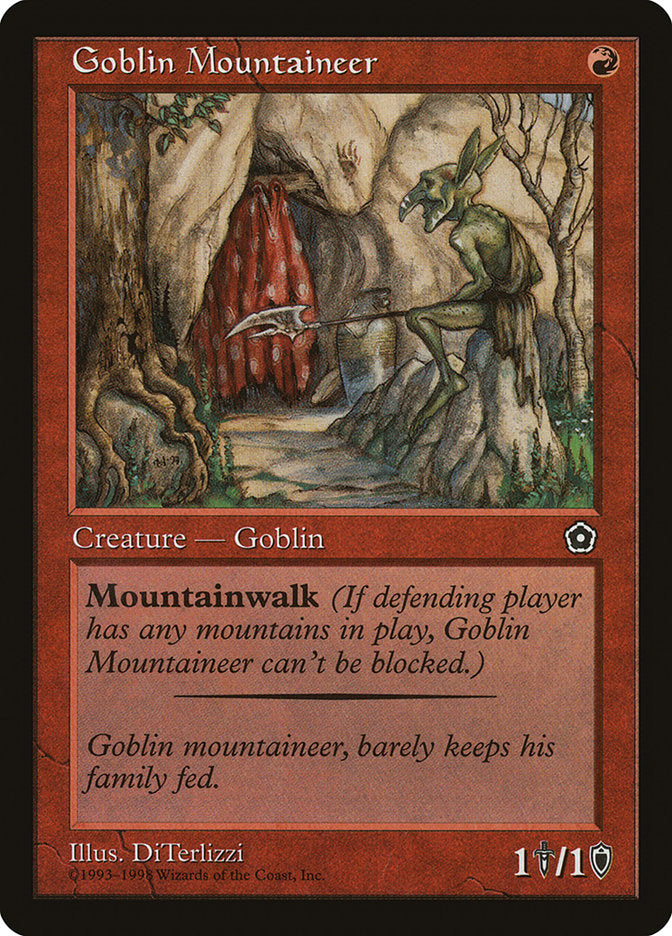 Goblin Mountaineer [Portal Second Age] | GrognardGamesBatavia