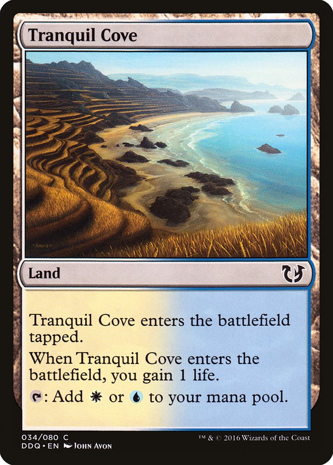 Tranquil Cove [Duel Decks: Blessed vs. Cursed] | GrognardGamesBatavia
