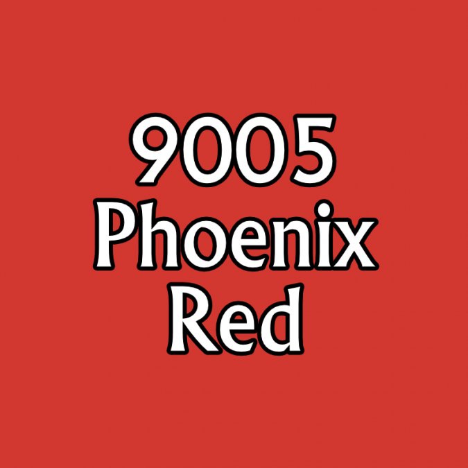 Reaper Paint 09005 Phoenix Red | GrognardGamesBatavia