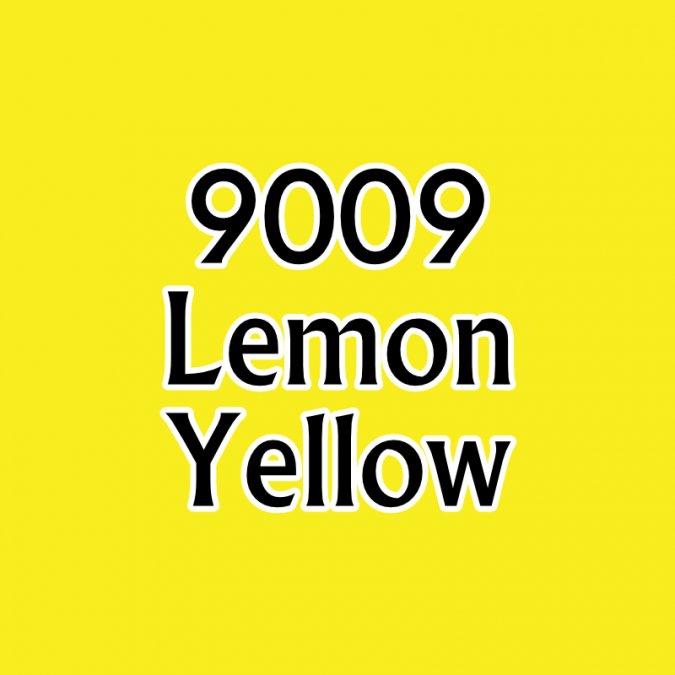 Reaper Paint 09009 Lemon Yellow | GrognardGamesBatavia