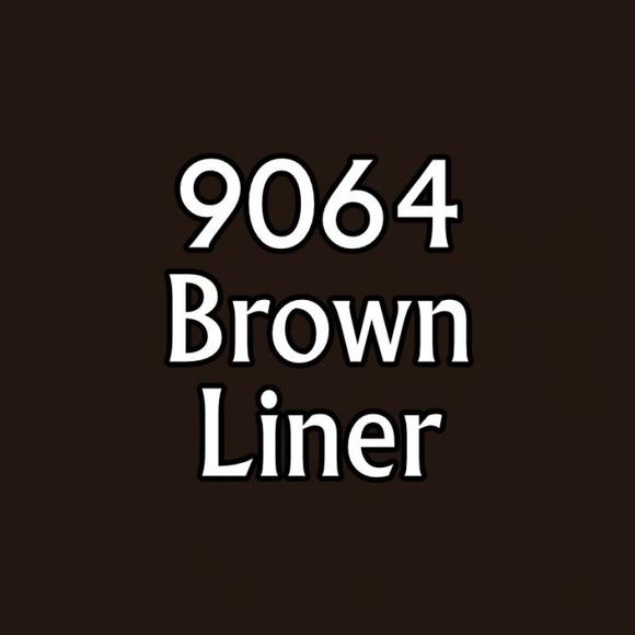 Reaper Paint 09064 Brown Liner | GrognardGamesBatavia