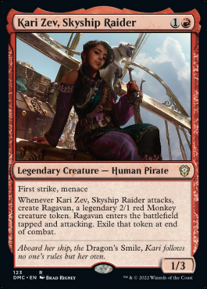 Kari Zev, Skyship Raider [Dominaria United Commander] | GrognardGamesBatavia