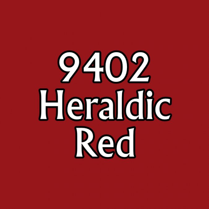 Reaper Paint 09402 Heraldic Red | GrognardGamesBatavia