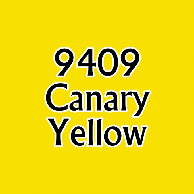 Reaper Paint 09409 Canary Yellow | GrognardGamesBatavia