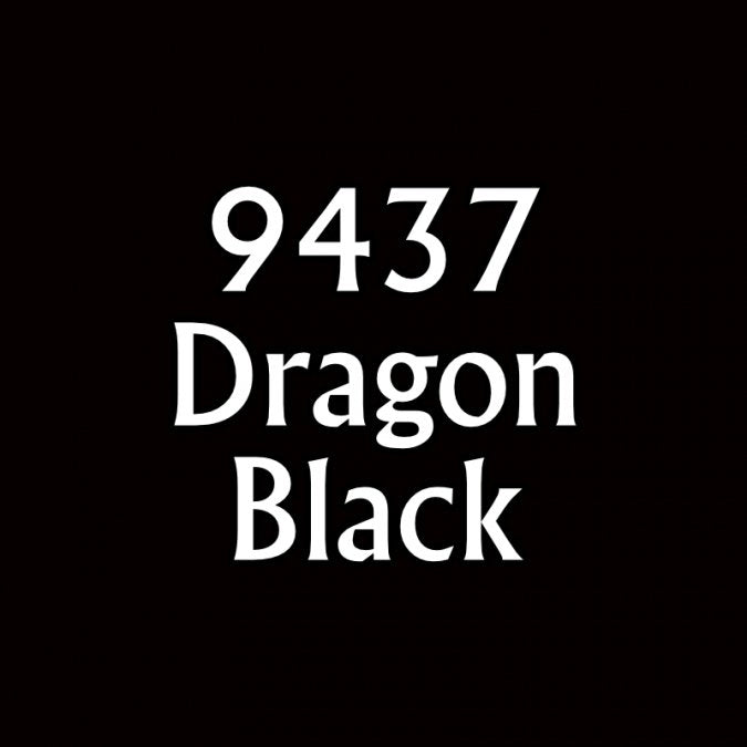 Reaper Paint 09437 Dragon Black | GrognardGamesBatavia