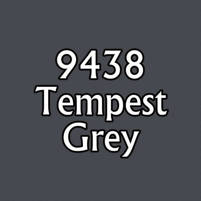 Reaper Paint 09438 Tempest Grey | GrognardGamesBatavia