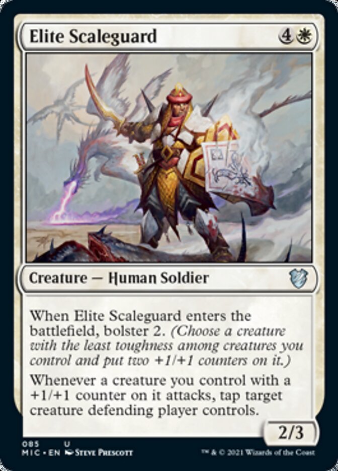 Elite Scaleguard [Innistrad: Midnight Hunt Commander] | GrognardGamesBatavia