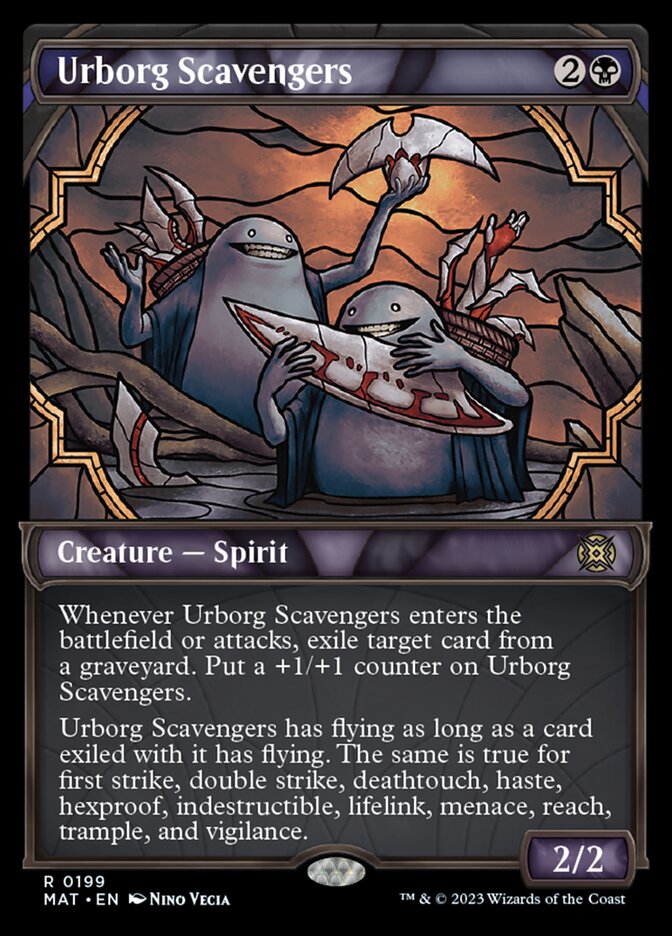 Urborg Scavengers (Showcase Halo Foil) [March of the Machine: The Aftermath] | GrognardGamesBatavia