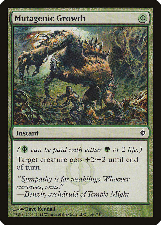 Mutagenic Growth [New Phyrexia] | GrognardGamesBatavia