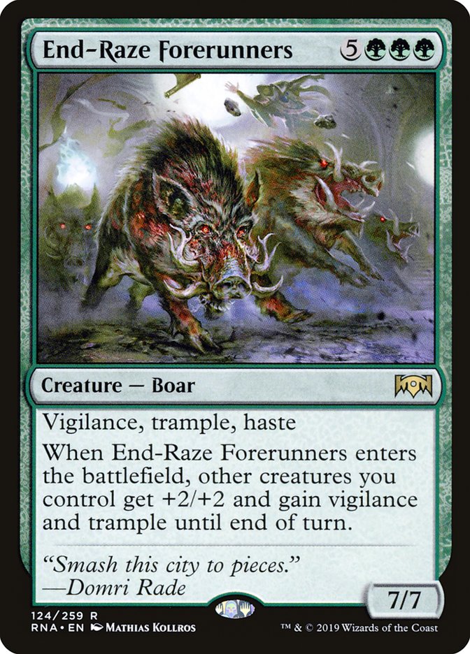 End-Raze Forerunners [Ravnica Allegiance] | GrognardGamesBatavia