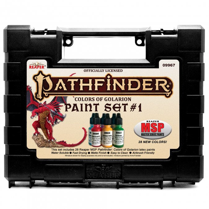 Reaper Pathfinder 09967 Colors of Golarion Paint set #1 | GrognardGamesBatavia