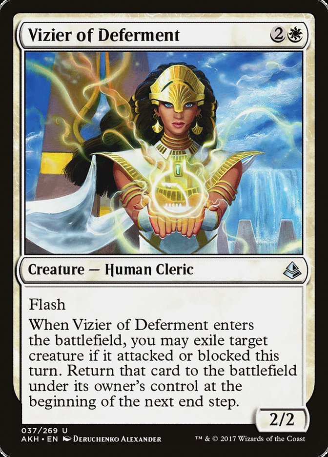 Vizier of Deferment [Amonkhet] | GrognardGamesBatavia