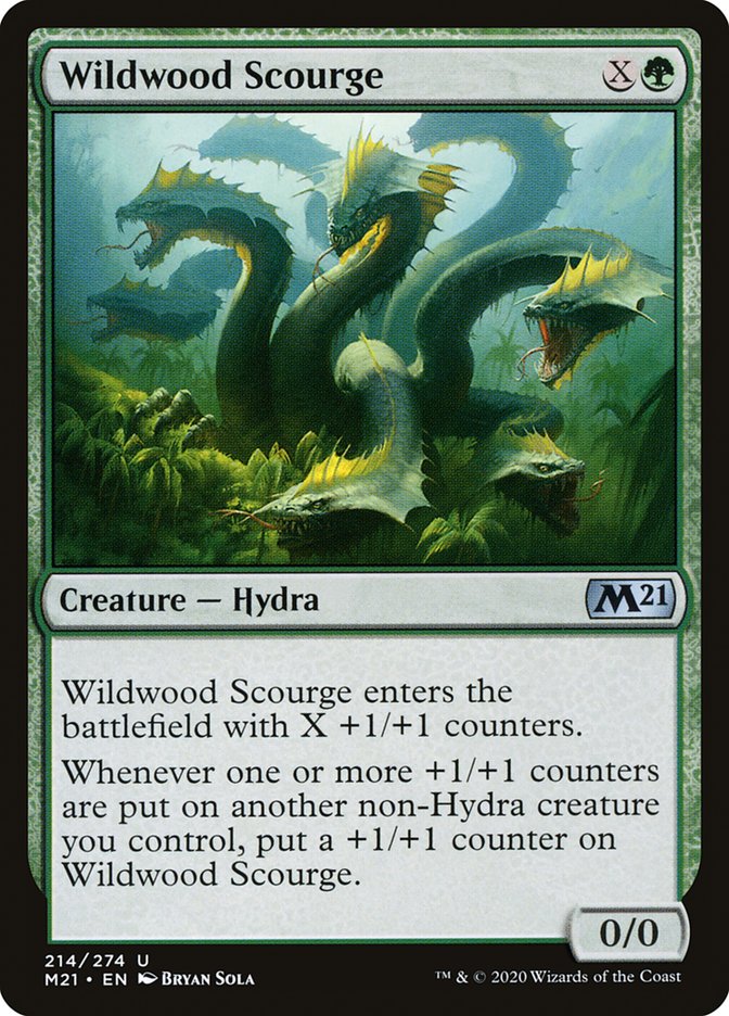 Wildwood Scourge [Core Set 2021] | GrognardGamesBatavia