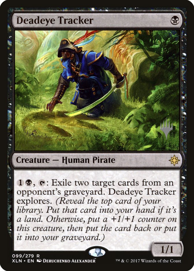 Deadeye Tracker (Promo Pack) [Ixalan Promos] | GrognardGamesBatavia