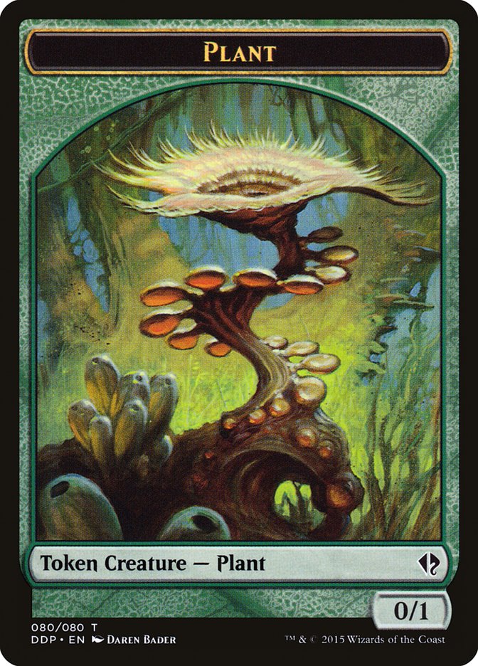 Plant Token [Duel Decks: Zendikar vs. Eldrazi] | GrognardGamesBatavia