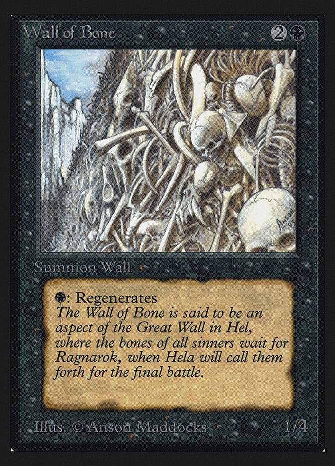 Wall of Bone [International Collectors' Edition] | GrognardGamesBatavia