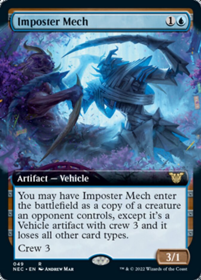 Imposter Mech (Extended Art) [Kamigawa: Neon Dynasty Commander] | GrognardGamesBatavia