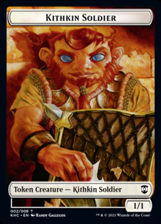 Kithkin Soldier Token [Kaldheim Commander Tokens] | GrognardGamesBatavia