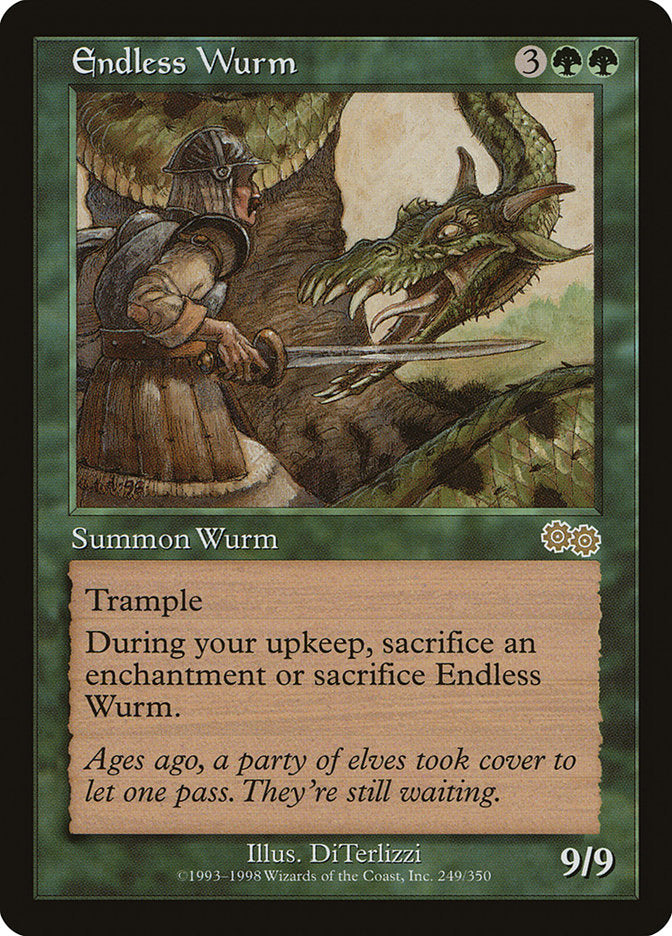 Endless Wurm [Urza's Saga] | GrognardGamesBatavia