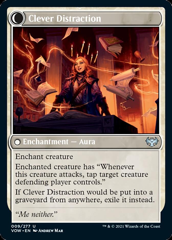 Distracting Geist // Clever Distraction [Innistrad: Crimson Vow] | GrognardGamesBatavia