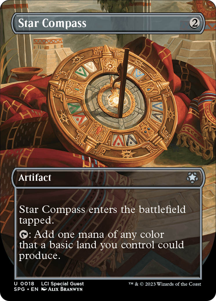 Star Compass (Borderless) [The Lost Caverns of Ixalan Special Guests] | GrognardGamesBatavia