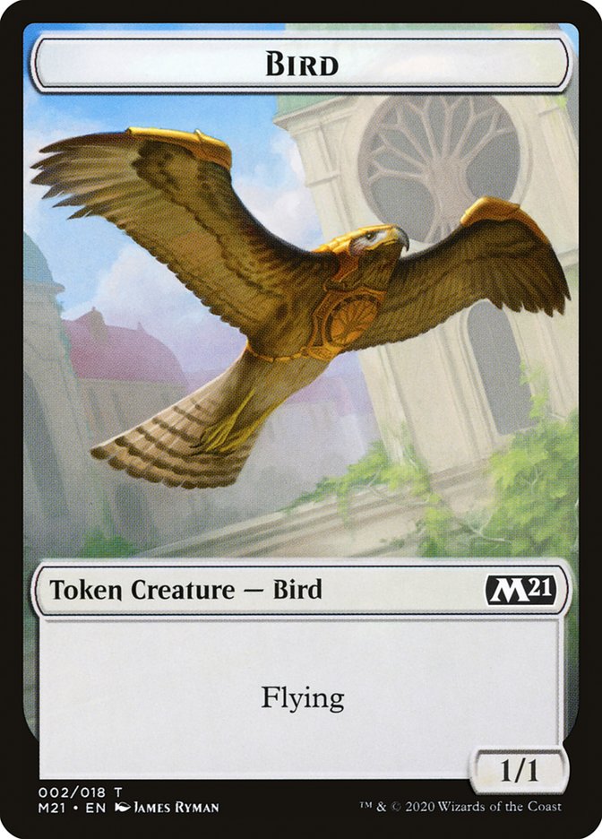 Bird Token [Core Set 2021 Tokens] | GrognardGamesBatavia