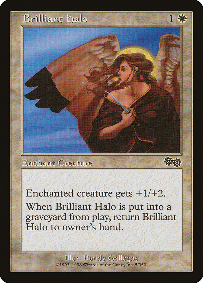 Brilliant Halo [Urza's Saga] | GrognardGamesBatavia