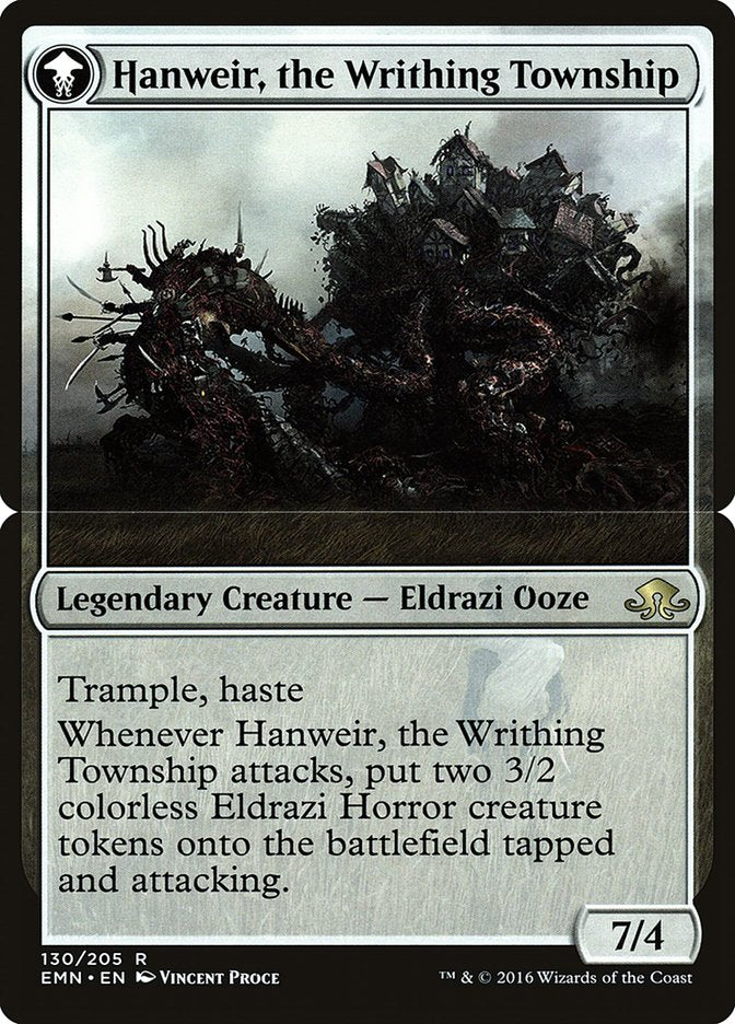 Hanweir, the Writhing Township [Eldritch Moon Prerelease Promos] | GrognardGamesBatavia